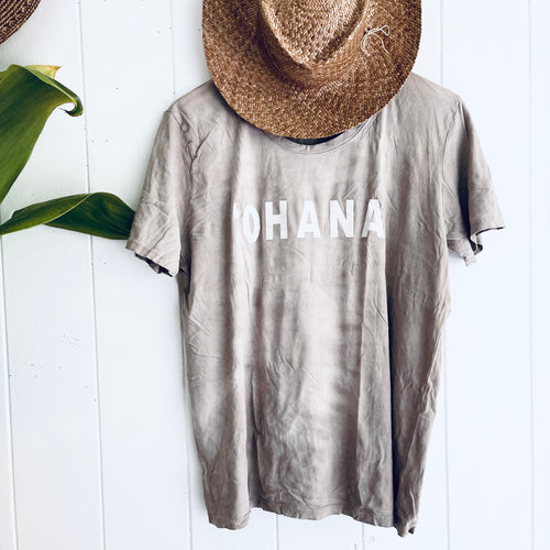 Hawai’i Plant Hand Dyed Tee: Kou