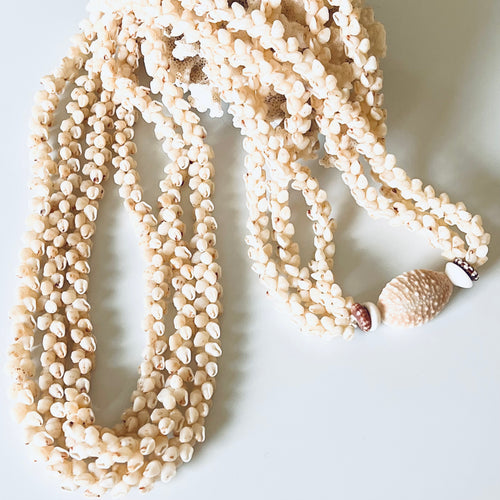 Niihau Shell Mixed Color Necklace (21”) – KUANA TORRES KAHELE