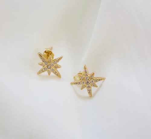 Starburst Stud Earrings