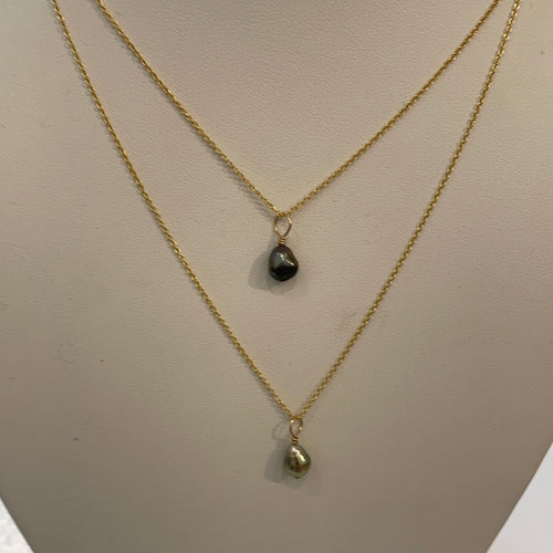 Single Keshi Necklace